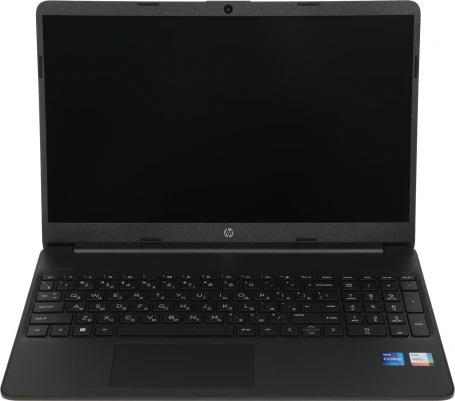 Ноутбук HP 15s-fq5035ny Core i7 1255U 8Gb SSD512Gb Intel Iris Xe graphics 15.6" IPS FHD (1920x1080) FreeDOS 3.0 black WiFi BT Cam (737U1EA)