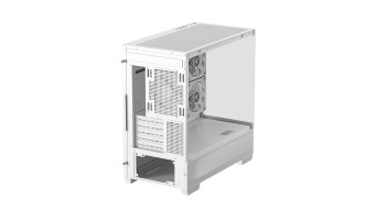 Deepcool CG380 3F WH, mATX, Aquarium, 3x120mm ARGB, White