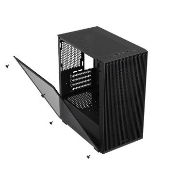 XASTRA A307M 3BK, mATX, 3x120mm, Black, A307M-3FC12BK