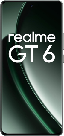 realme GT 6 12/256 ГБ зеленый туман