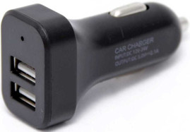 Автомобильное зар./устр. Wiiix UCC-2-15B 12W 1.2A+2.1A универсальное черный