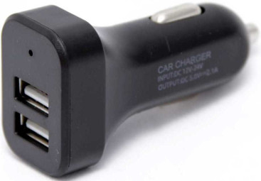 Автомобильное зар./устр. Wiiix UCC-2-15B 12W 1.2A+2.1A универсальное черный