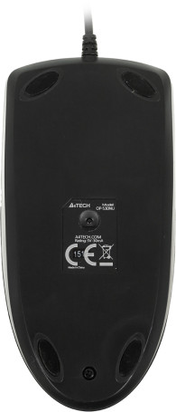 A4Tech OP-530NU, проводная, 1200dpi, черный