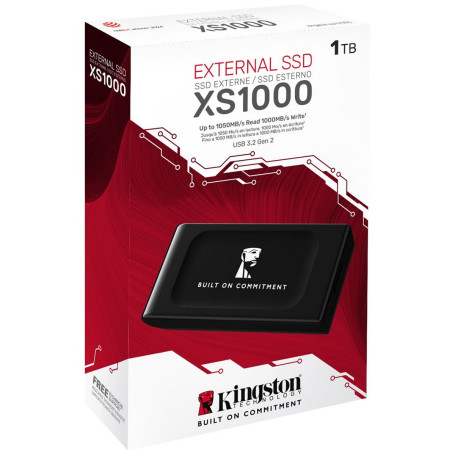 Kingston XS1000 1TB External USB 3.2 Gen2 1050/1000 SXS1000/1000GA