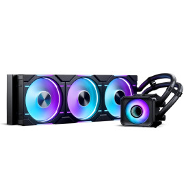 Phanteks Glacier One 360D30 X2, LGA1700/1200/115X/AM5/AM4, Black
