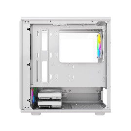 Powercase Mistral Micro C4W ARGB, mATX, 4x120mm ARGB, White, CMMCW-A4