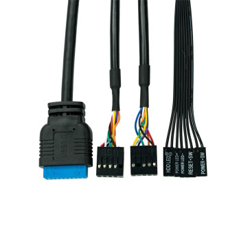 XASTRA A307M 3FRGB, mATX, 3x120mm FRGB, Black, A307M-3FC12F