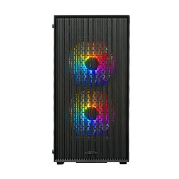 XASTRA A307M 3FRGB, mATX, 3x120mm FRGB, Black, A307M-3FC12F