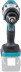 Дрель-шуруповерт Makita DHP486Z аккум. патрон:быстрозажимной