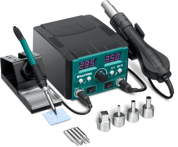 Паяльная станция Kraftool KR-75 электрич. 750Вт макс.t=480 (55340)