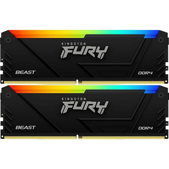 Kingston FURY Beast 16GB (2x8GB) DDR4 3200 KF432C16BB2AK2/16WP