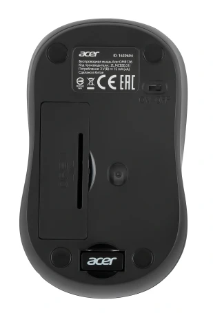 Acer OMR136, беспроводная, 1000dpi, красный