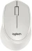 Logitech M330 Silent Plus, беспроводная, 1000dpi, белый