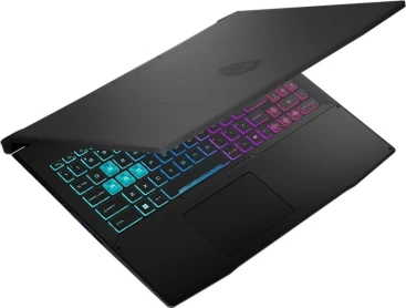 Ноутбук MSI Katana A15 B8VF-448US Ryzen 7 8845HS 32Gb SSD1Tb NVIDIA GeForce RTX4060 8Gb 15.6" IPS FHD (1920x1080) Windows 11 Home Multi Language black WiFi BT Cam (9S7-158N31-448)