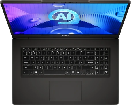 Ноутбук MSI Venture 17 AI A1MG-004XRU Core Ultra 5 125H 16Gb SSD512Gb Intel Arc 17.3" IPS FHD (1920x1080) FreeDOS grey WiFi BT Cam (9S7-17U211-004)