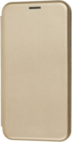 Wellmade Чехол-книжка для Tecno Spark 8C/ Go 2022 золотой