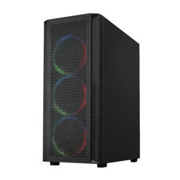 XASTRA A311 4FRGB, ATX, 4x120mm FRGB, Black, A311-4FR12F