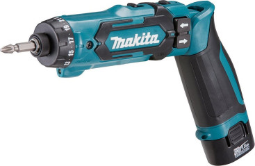 Отвертка аккум. Makita DF012DSE аккум. патрон:шестигранник 6.35 мм (1/4) (кейс в комплекте)