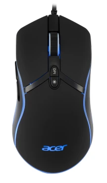 Acer OMW144, проводная, 7200dpi, черный