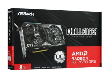 AsRock AMD Radeon RX 7650 8GB PCI-E (RX7650GRE CL 8GO)