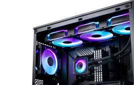 Phanteks Glacier One 420D30 X2, LGA1700/1200/115X/AM5/AM4, Black