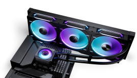 Phanteks Glacier One 420D30 X2, LGA1700/1200/115X/AM5/AM4, Black