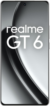 realme GT 6 16/512 ГБ зеркальный серебряный