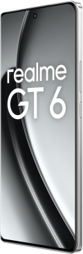 realme GT 6 16/512 ГБ зеркальный серебряный