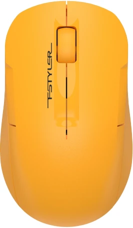 A4Tech Fstyler FG15C Air2, беспроводная, 1200dpi, желтый