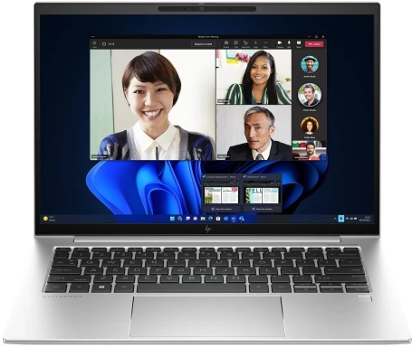 Ноутбук HP EliteBook 840 G10 Core i7 1355U 16Gb SSD512Gb Intel Iris Xe graphics 14" IPS WUXGA (1920x1200) Windows 11 Pro 64 silver WiFi BT Cam (927UOES)