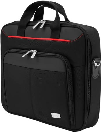 Сумка для ноутбука 15.6" Digma HC-212 черный/красный полиэстер (HC212BKR)