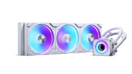 Phanteks Glacier One 420D30 X2, LGA1700/1200/115X/AM5/AM4, White