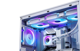 Phanteks Glacier One 420D30 X2, LGA1700/1200/115X/AM5/AM4, White