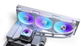 Phanteks Glacier One 420D30 X2, LGA1700/1200/115X/AM5/AM4, White