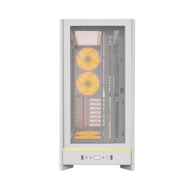 Montech HS01 PRO, ATX, 5x120mm ARGB, White, HS01 PRO (W)