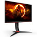 23.8" AOC QHD Q24G2A, черный/красный
