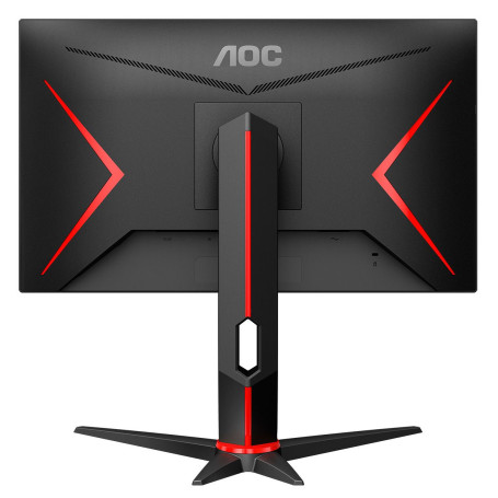 23.8" AOC QHD Q24G2A, черный/красный