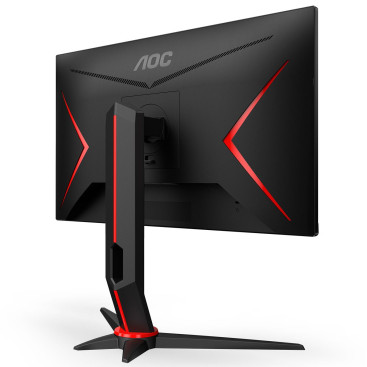 23.8" AOC QHD Q24G2A, черный/красный