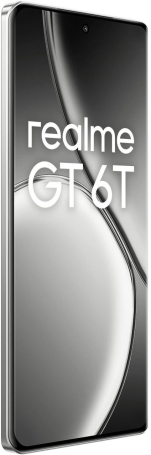 realme GT 6T 12/256 ГБ зеркальный серебряный