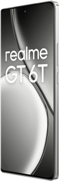 realme GT 6T 12/256 ГБ зеркальный серебряный