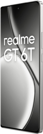 realme GT 6T 12/256 ГБ зеркальный серебряный