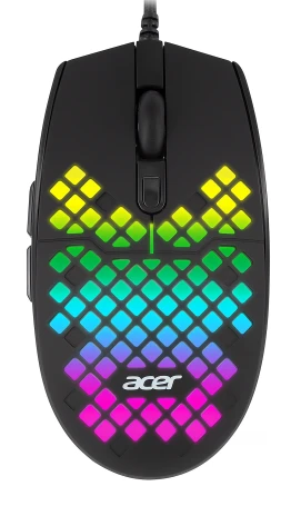 Acer OMW134, проводная, 6400dpi, черный