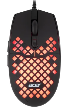 Acer OMW134, проводная, 6400dpi, черный