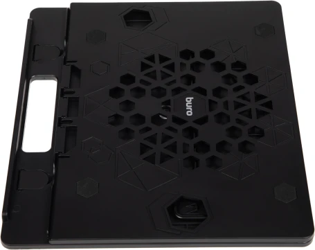 Подставка для ноутбука Buro BU-LS130 15.6" 280x250x15мм 520г металл/пластик черный