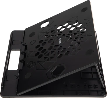 Подставка для ноутбука Buro BU-LS130 15.6" 280x250x15мм 520г металл/пластик черный