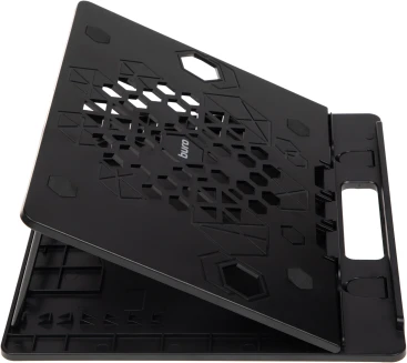Подставка для ноутбука Buro BU-LS130 15.6" 280x250x15мм 520г металл/пластик черный