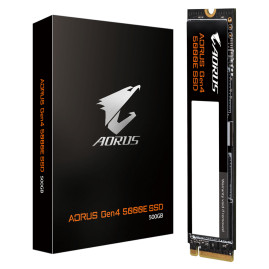 Gigabyte AORUS 500GB M.2 2280 PCIe Gen4x4 5000/3800 AG450E500G-G