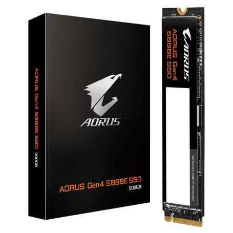 Gigabyte AORUS 500GB M.2 2280 PCIe Gen4x4 5000/3800 AG450E500G-G
