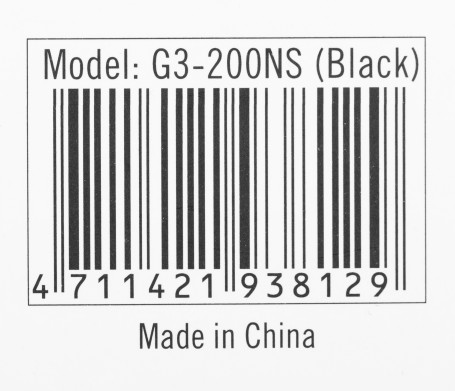 A4Tech V-Track G3-200NS, беспроводная, 1200dpi, черный