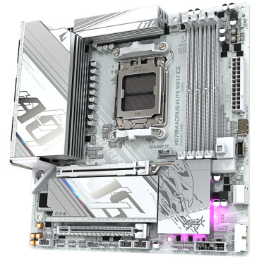 Gigabyte X870M AORUS ELITE WIFI7 ICE socket AM5